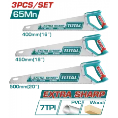 TOTAL TOS23093 3’LÜ PALA TESTERE SETİ