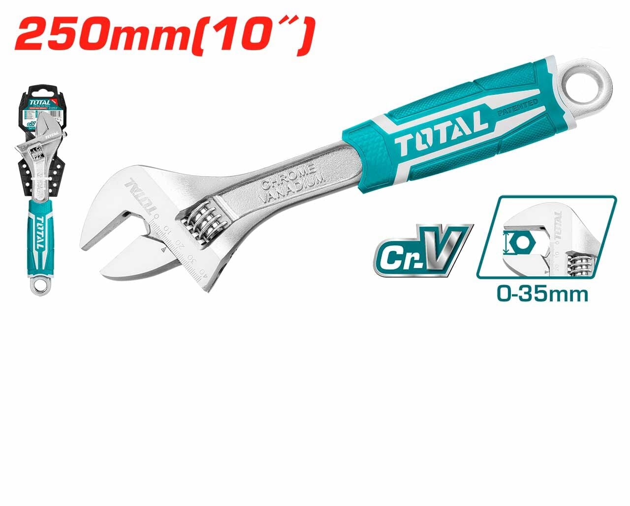 TOTAL THT101106 10” KURBAĞACIK ANAHTAR