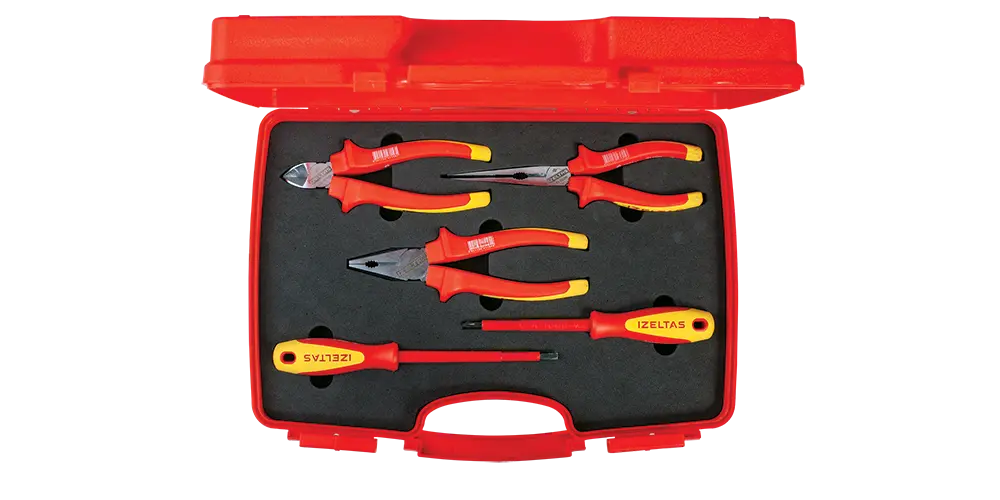 İZELTAŞ 1000V İzoleli Elektrikçi Seti (5 Parça) 8795 00 6005