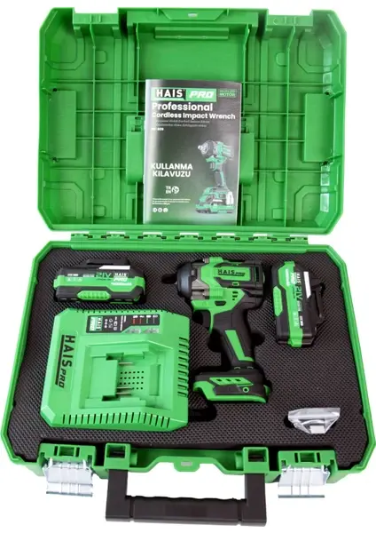 Hais Pro Profesyonel Darbeli Somun Sıkma 850 Nm 21 V