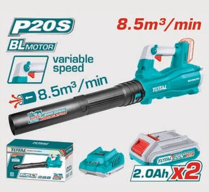 TOTAL TABLI204282 LI-ION AKÜLÜ KÖMÜRSÜZ ÜFLEME MAKİNESİ
