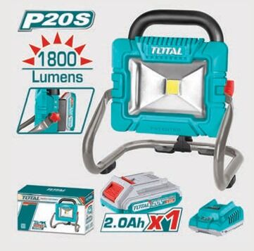 TOTAL TWLI20258 LI-ION AKÜLÜ ŞARJLI ÇALIȘMA IȘIĞI