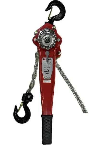 Dlmax 1,5 Ton 1,5 mt Kollu Çektirme (Hubzug)