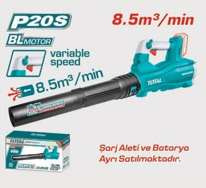 TOTAL TABLI20428 LI-ION AKÜLÜ KÖMÜRSÜZ ÜFLEME MAKİNESİ - SOLO