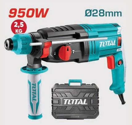 TOTAL TH309288 SDS PLUS KIRICI-DELİCİ ELEKTRİKLİ MATKAP