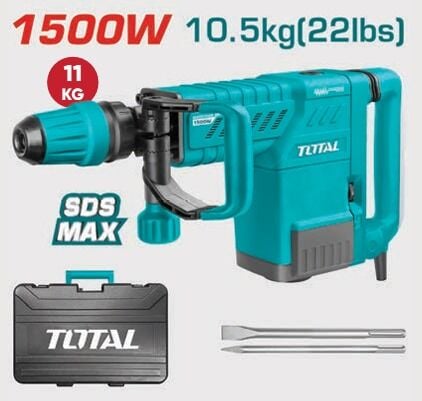 TOTAL TH215002 SDS MAX KIRICI ELEKTRİKLİ HİLTİ 11 KG