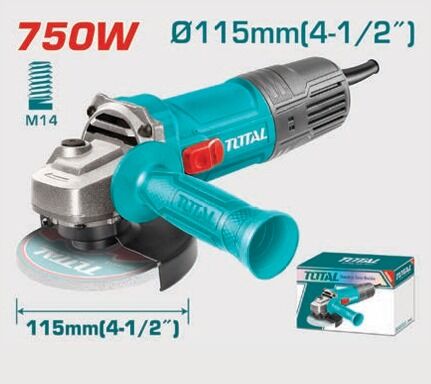 TOTAL TG10711556E 115MM ELEKTRİKLİ AVUÇ TAȘLAMA