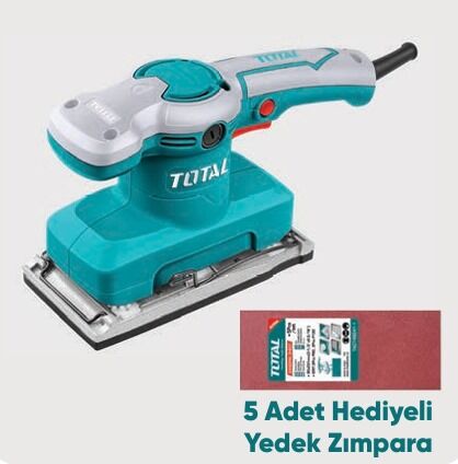 TOTAL TF1301826 ELEKTRİKLİ TİTREȘİMLİ ZIMPARA