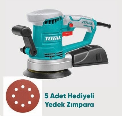 TOTAL TF2041506 ELEKTRİKLİ EKSANTRİK ZIMPARA