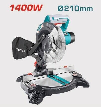 TOTAL TS42142101 ELEKTRİKLİ GÖNYE KESME MAKİNESİ 210MM