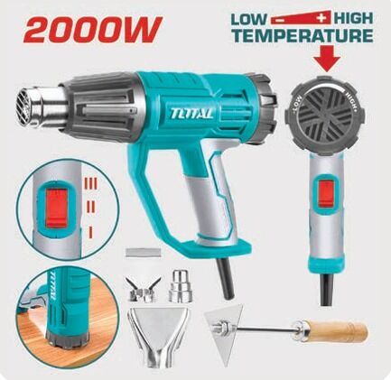 TOTAL TB20045 ELEKTRİKLİ SICAK HAVA TABANCASI