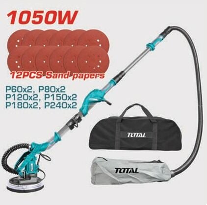 TOTAL TWS10501 ELEKTRİKLİ ALÇIPAN ZIMPARALAMA