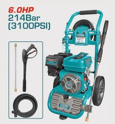 TOTAL TGT250105E BENZİNLİ YÜKSEK BASINÇLI YIKAMA MAKİNESİ