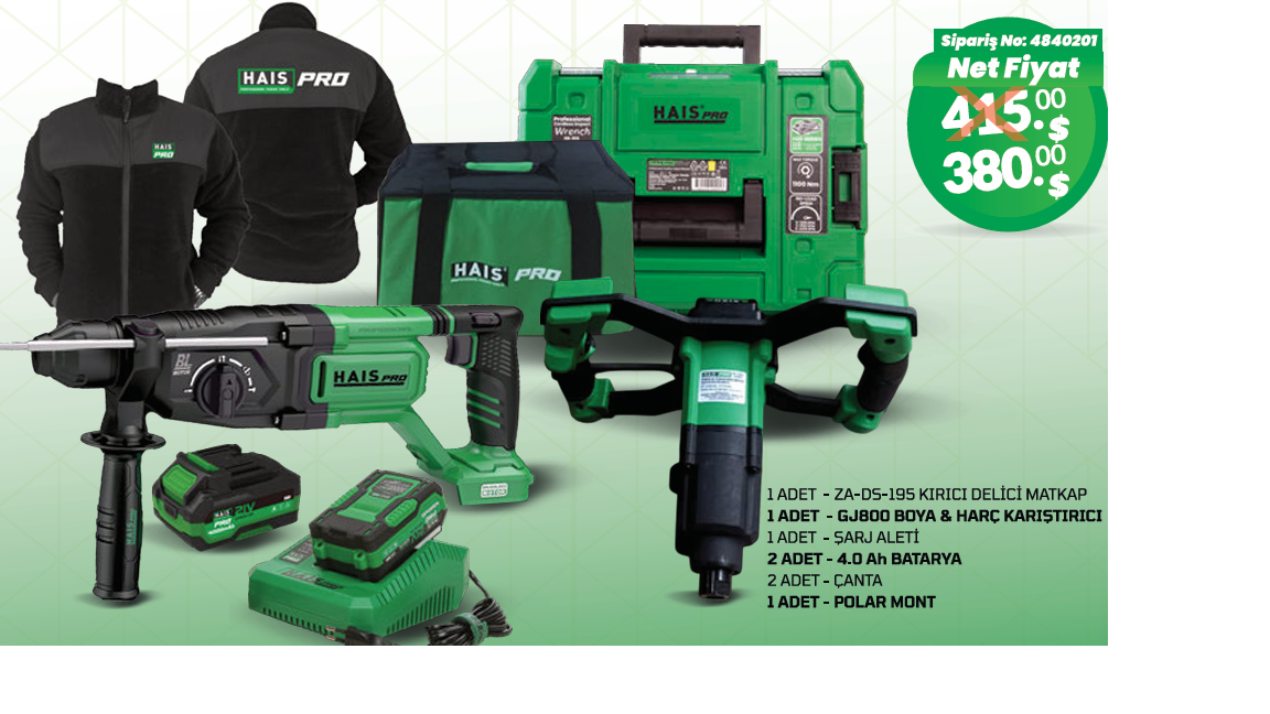 ZA-DS-195 KIRICI DELİCİ MATKAP - BOYA HARÇ KARIŞTIRICI MİKSER SET