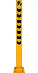 Kilitli Otopark Direği 60 cm, Yatar Tip Park Bariyeri