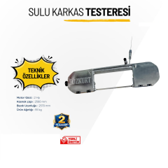 Sulu Karkas Kesme Şerit Testeresi 380v Gebamax