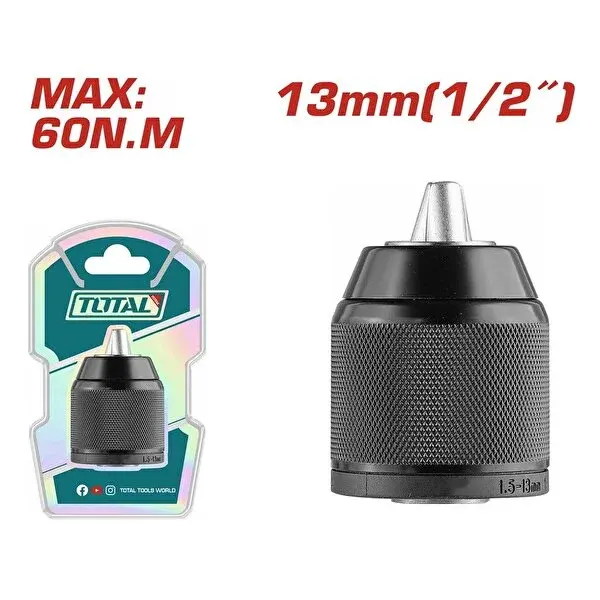 TOTAL TAC4513201 13 MM OTOMATİK DARBELİ MANDREN