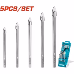 TOTAL TACSD7256 5’Lİ CAM MATKAP UCU SETİ