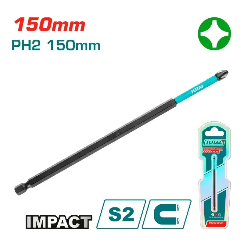 TOTAL TACIM71PH2150 DARBELİ PH2X150MM BİTS UCU