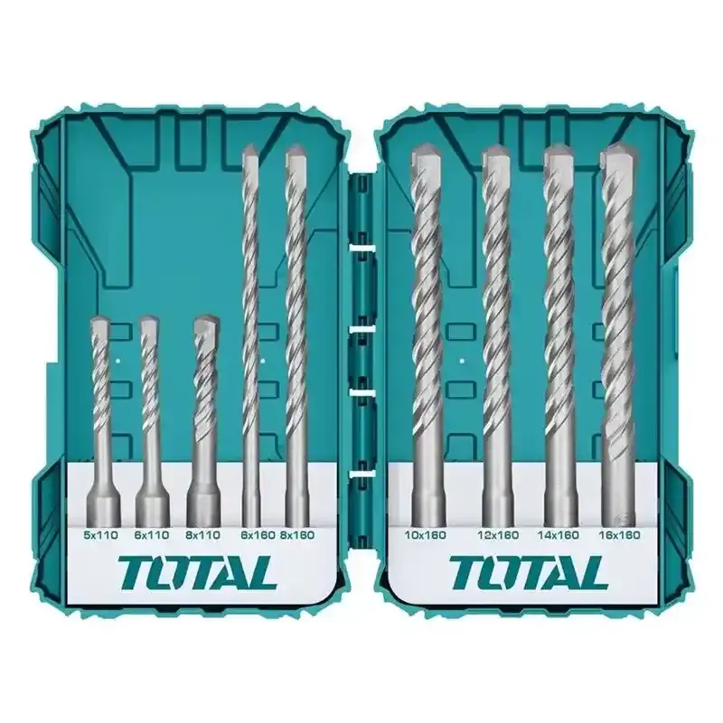 TOTAL TACSDL30901 9’LU SDS PLUS DELİCİ MATKAP UCU SETİ