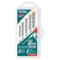 TOTAL TACSD5055 5’Lİ BETON MATKAP UCU SETİ