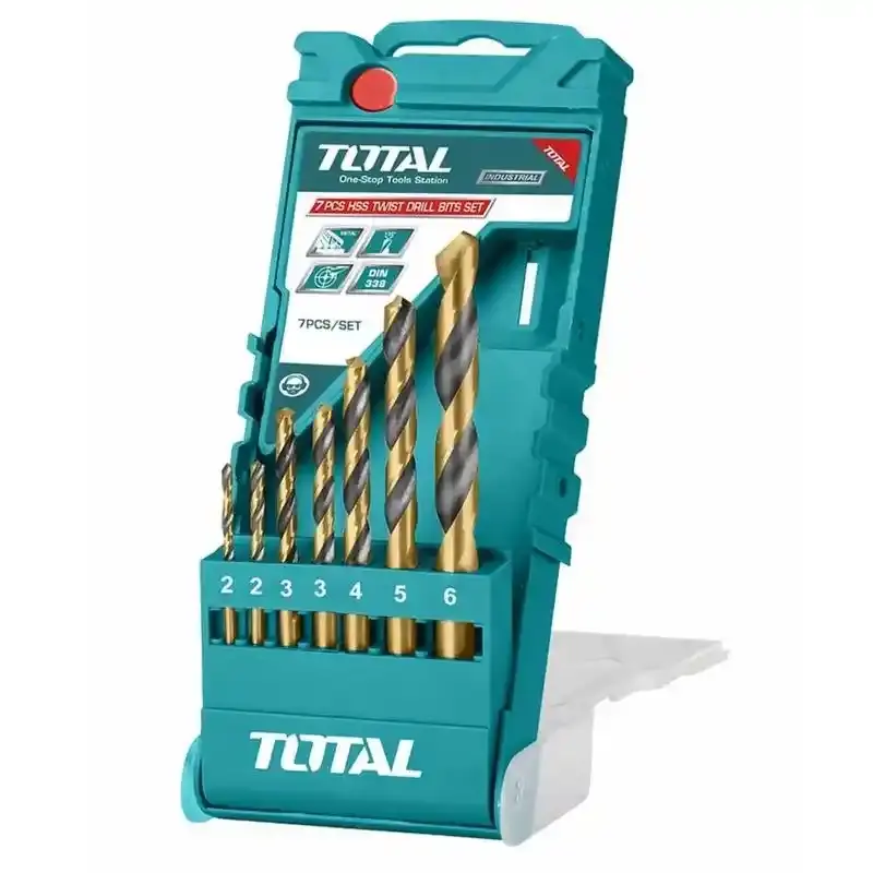TOTAL TACSD0075 7 PARÇA HSS MATKAP UCU SETİ