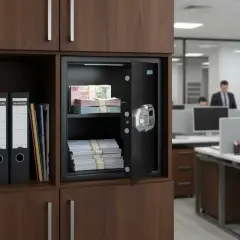 TOTAL TESF5001 ELEKTRONİK ȘİFRELİ PARA KASASI 52L