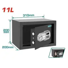 TOTAL TESF2001 ELEKTRONİK ȘİFRELİ PARA KASASI 11L